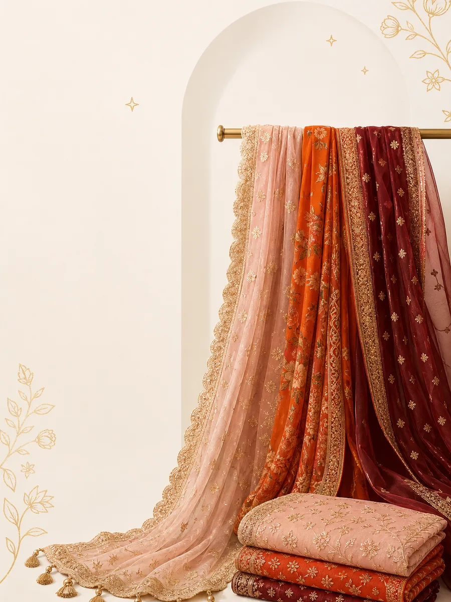 Dupattas at Wonder Bazar