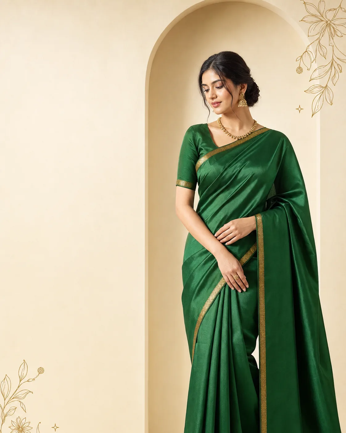 Silk sarees at Wonder Bazar