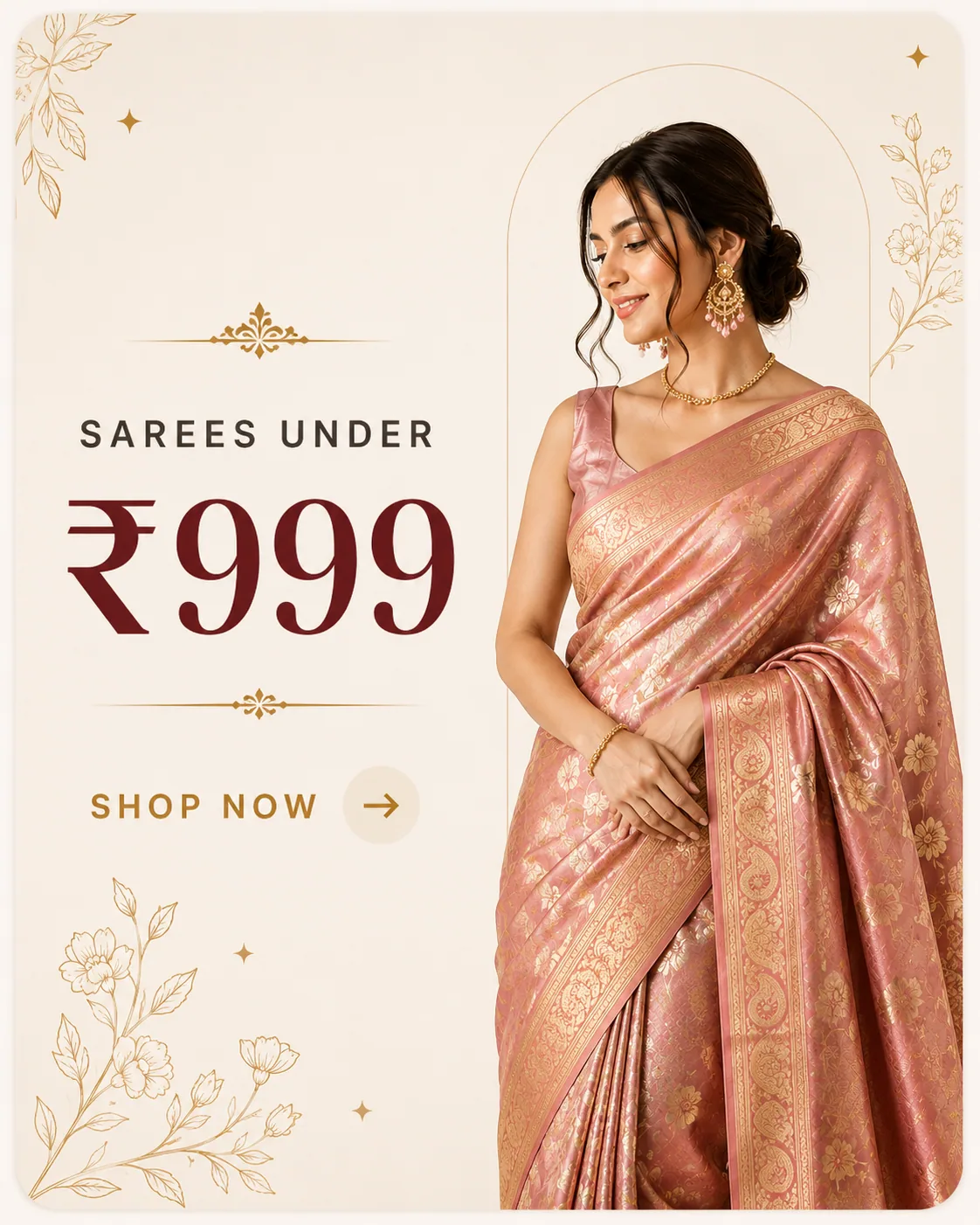 Sarees under ₹999 — shop now