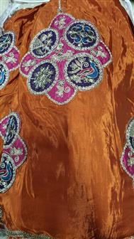 Lehenga Non Bridal · Rust