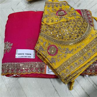 Saree · Pink