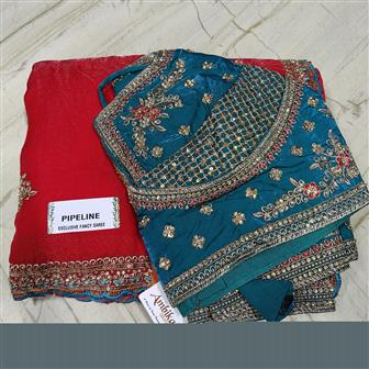 Saree · Red