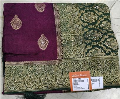 Silk Saree · Purple