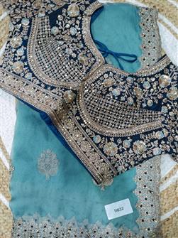 Saree · Blue