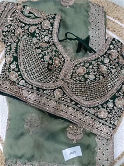 Saree · Green