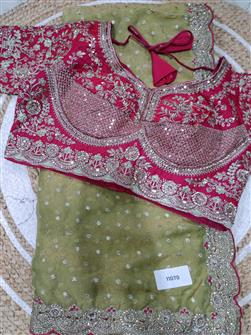 Saree · Light Green