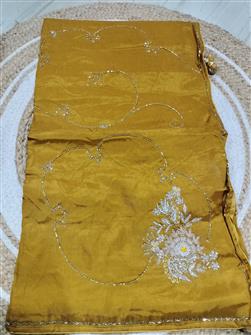 Fancy Saree · Mustard