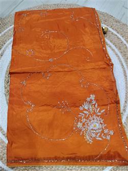 Fancy Saree · Orange