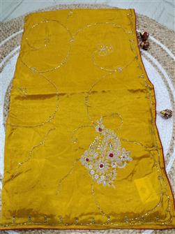 Fancy Saree · Yellow