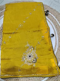 Fancy Saree · Yellow