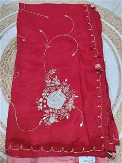 Fancy Saree · Red