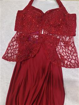 Saree · Maroon