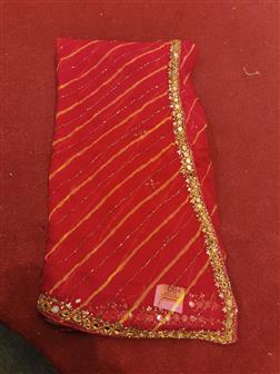 Chiffon Saree · Pink