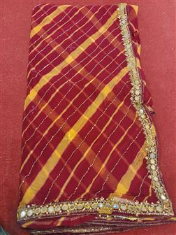 Chiffon Saree · Purple