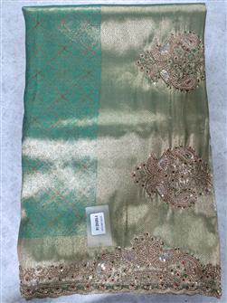 Silk Saree · Sea Green