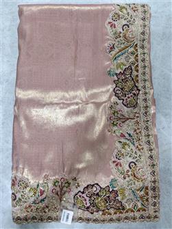 Silk Saree · Peach