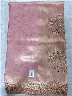 Silk Saree · Peach