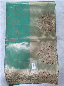 Silk Saree · Sea-Green