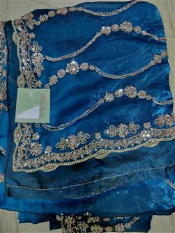 Saree · Blue