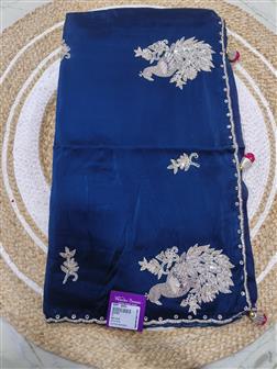 Fancy Saree · Navy Blue