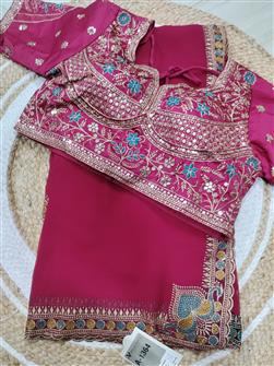 Saree · Pink