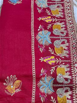 Fancy Saree · Red