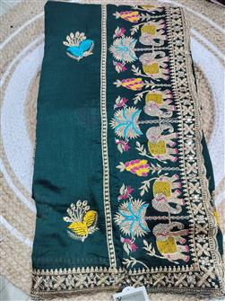 Fancy Saree · Green