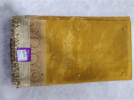 Silk Saree · Yellow